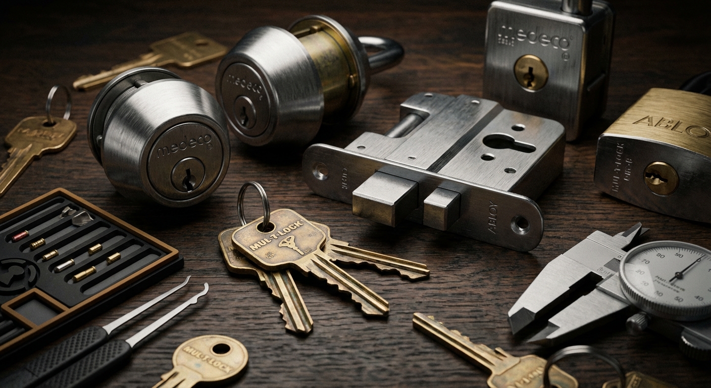 Professional-grade locks and security hardware